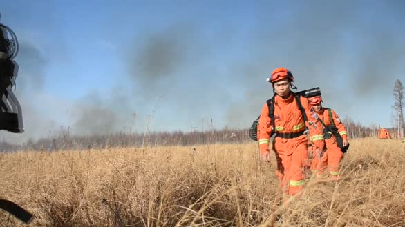 大兴安岭地区森林消防支队实施计划烧除，严防森林火灾